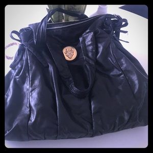 Authentic Gucci Hysteria Black Leather Hobo Bag